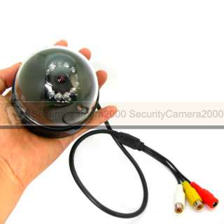 420TVL 3.6mm CMOS Indoor Dome Camera IR Light with MIC EFfect Drawing