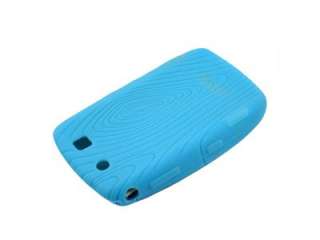Silicone Skidproof Case Blackberry 9500 Light Blue 9368  