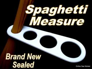 NEW Spaghetti Measure 1 to 4 SERVING Noodle Cooking Pasta PORTION 