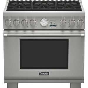  Thermador 36 In. Stainless Steel Gas Range   PRL366JG 