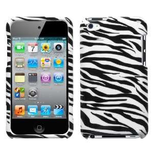 APPLE ITOUCH 4TH IPOD TOUCH 4TH GENERATION BLACK AND WHITE ZEBRA PRINT 