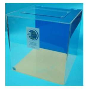    Clear for Life Cube 60 Gallon Acrylic Aquarium (Blue)
