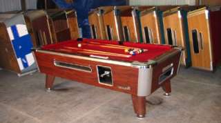VALLEY COUGAR COMM 7 COIN OP BAR SIZE POOL TABLE ZD4  