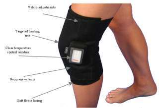 Rechargeable F.I.R Heat Therapy Knee Wrap Heat Setting Chart
