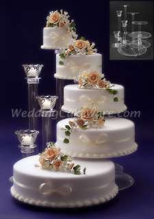TIER WEDDING CAKE STAND STANDS / 3 TIER CANDLE STAND  