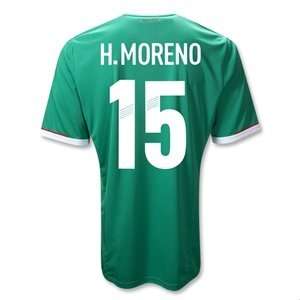  adidas Mexico 11/12 H. MORENO Home Soccer Jersey Sports 