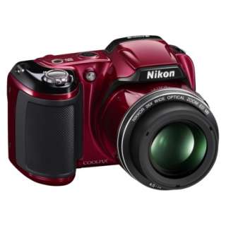 Nikon COOLPIX L810 16.1MP Digital Camera with 26x Optical Zoom   Red 