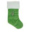 20 Sequin Monogram Stocking Collection   Green  Target