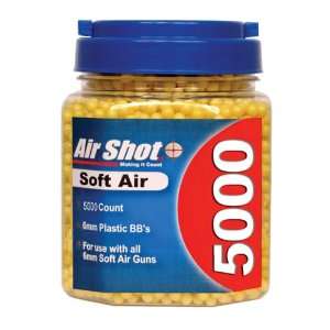   5,000 ct. Jar Yellow Airsoft Pellets (6mm, 0.12g)