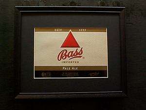 BASS PALE ALE BEER SIGN #454  