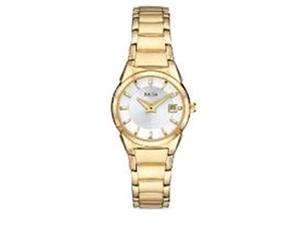    Bulova Gold Tone Bracelet Womens Watch #97M103