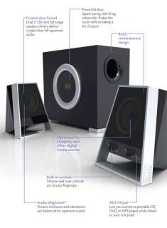  Altec Lansing VS2621 2.1 Channel Speaker System 