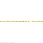 14K YELLOW GOLD ANCHOR MARINER FANCY CHAIN NECKLACE  