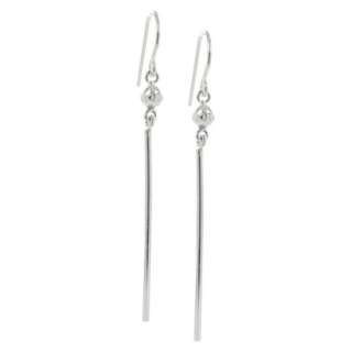 Sterling Silver Plated Stick Drop Earrings.Opens in a new window