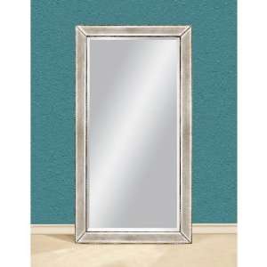  Bassett Mirror M2546B Beaded Leaner Antique Frame Floor 