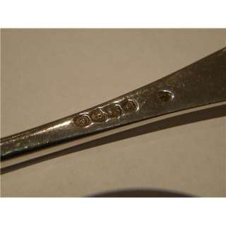 silver sauce ladle gravy ladle in good condition with full hallmarks 