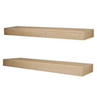 Room Essentials® 2 pc. Wall Shelf Set   Maple.Opens in a new window