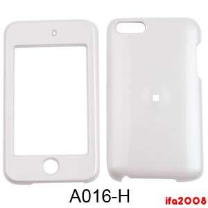FOR IPOD TOUCH 2G 3G 2ND 3RD GEN WHITE CASE COVER SKIN FACEPLATE 