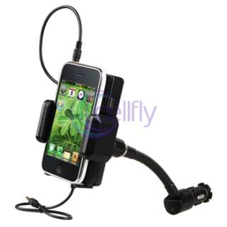 Car FM Transmitter+AU Wall Home Travel Charger for Apple iPod Touch 