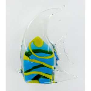  Tropical Fish Angle Glass Figure Aquarium Style