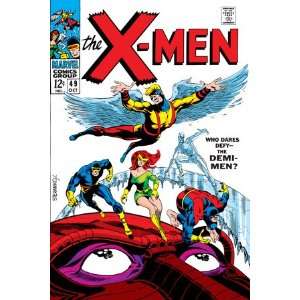 49 Cover Angel, Iceman, Cyclops, Grey, Jean, Beast, X Men and Marvel 
