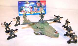 ACTION HERO ARMY SOLDIER SETS military toys pretend  