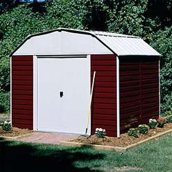 Arrow RH1014, Red Barn 10x14 Outdoor Storage Shed  