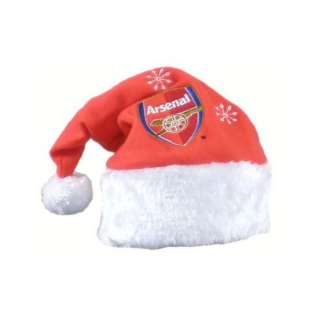 FootBall Club Team Arsenal FC Christmas Santa Hat Filler Party Fancy 