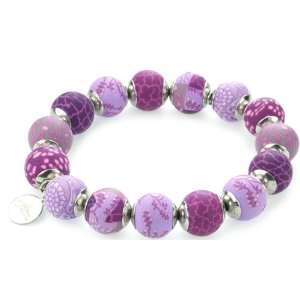   Bracelet   Bead Cap   Lilac * Viva Bead New Clay Artisan Home