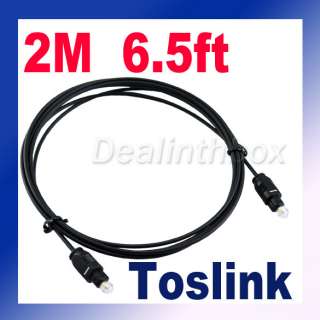 Ft Digital Optical Fiber Optic Toslink Audio Cable  