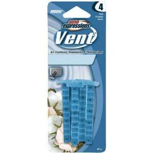 Auto Expressions   Kraco 4 Count Fresh Cotton Vent Clip Air Freshener 