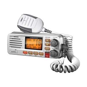 Uniden UM380 White VHF WATERPROOF MARINE Radio ~ WORLDWIDE SHIPPING 