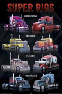 autos super rigs poster