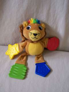 Baby Einstein Lion Teether Tug Baby Toy Plush Kids II  