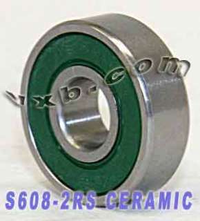 Item S608 2RS Ball Bearing Type Deep groove ball bearings Cage 