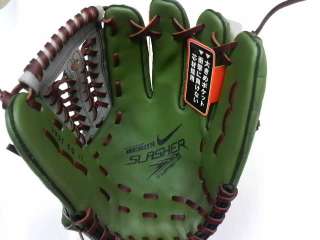 Nike Baseball Gloves Green 11.5 { BF 1417 } RHT  