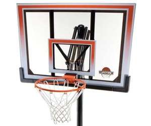    Square In Ground Basketball Hoop System w/Pole (model 71799)  