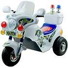 NEW Police Motorcycle Battery Operated Ride On Toy Char