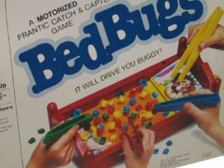 BEDBUGS Bed Bugs 1985 Motorized Kids Game Complete Good  