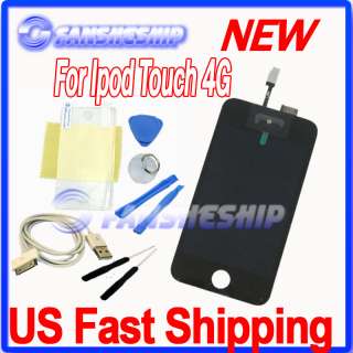 Best For ipod 4G Touch Screen glass DIGITIZER LCD display Assembly USA 