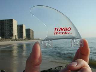 Turbo Thruster side bites clear fits FCS plugs set of 2  