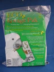 Eco Forage Pak  6 pieces  carboard boxes w/ eco fiber  
