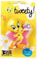 Looney Tunes Tweety Molded Birthday Cake Candle Cake Decoration Topper 