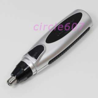 New Nose Ear Hair Trimmer Facial Clipper Cleaner +Brush  