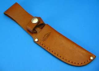   Blade Hunting Knife Leather Belt Sheath For Wider Blade Knives  