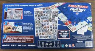 My Fantasy Football Players Edition Monopoly Board Game  