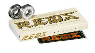 Bones Ceramic Super REDS 8 Skate Bearings 8 mm 608 skateboard roller 