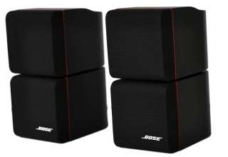 BLACK BOSE DOUBLE CUBE SPEAKERS SERIES 28 38 48 12 25 SYSTEM IV 5 9 30 