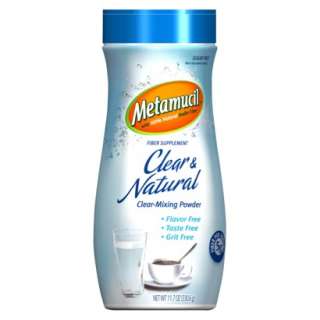 Metamucil Clear & Natural Powder   11.7 ozOpens in a new window