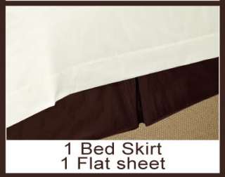 8PC Daisy Faux Silk BROWN Comforter Set w/ Sheet KING  